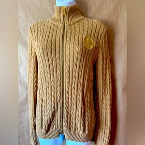 Lauren Ralph Lauren Tan Cowl Neck Sweater